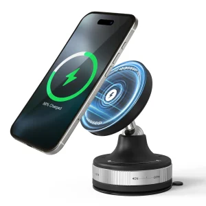 Magnetic Wireless Charger & Phone Holder