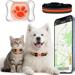 GPS Tracker for Dogs & Cats Real-Time Track