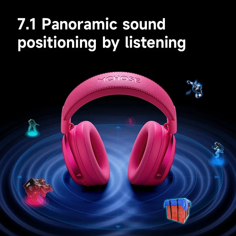 Wireless 3 Mode Headworn Game Headset 7.1 - Image 3
