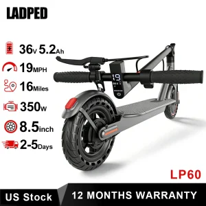 Electric Scooter 19mph - Folding  - 16 Mile Range