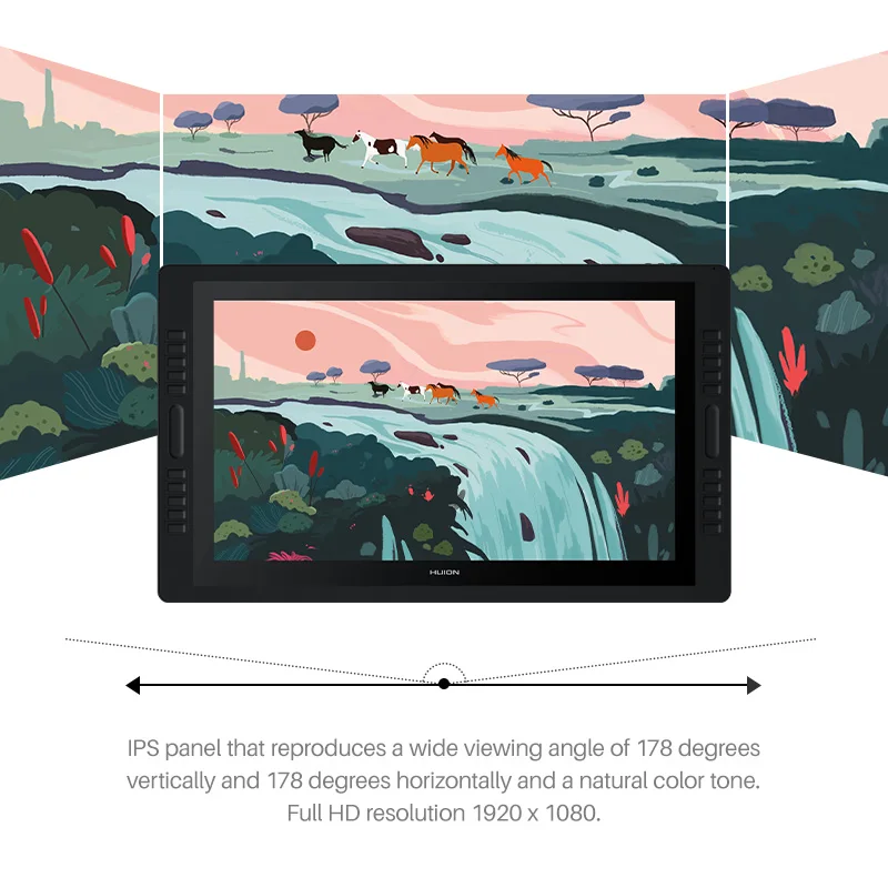 Graphics Tablet Display 23.8 Inch Drawing Monitor - Image 3