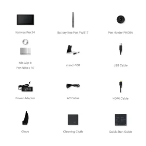 Graphics Tablet Display 23.8 Inch Drawing Monitor - Thumbnail Image 6