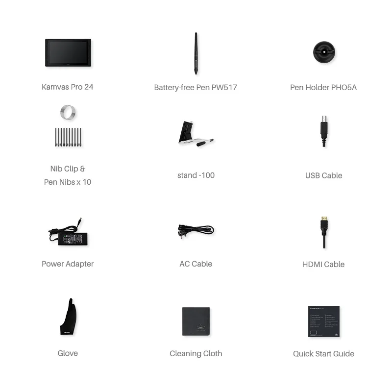 Graphics Tablet Display 23.8 Inch Drawing Monitor - Image 6