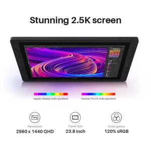 Graphics Tablet Display 23.8 Inch Drawing Monitor - Thumbnail Image 4