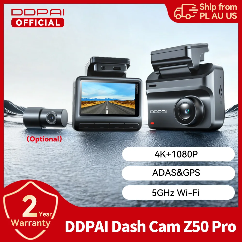 Pro Dash Cam 5GHz WiFi GPS 24H Parking Monitor - Image 2