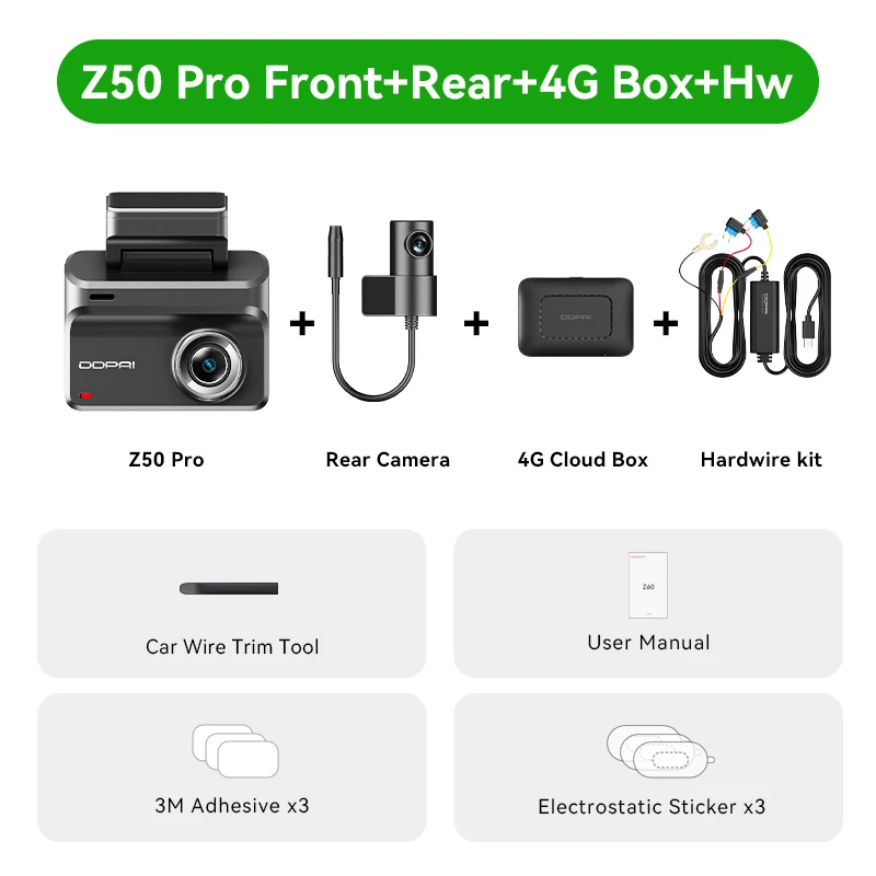 Pro Dash Cam 5GHz WiFi GPS 24H Parking Monitor - Image 10