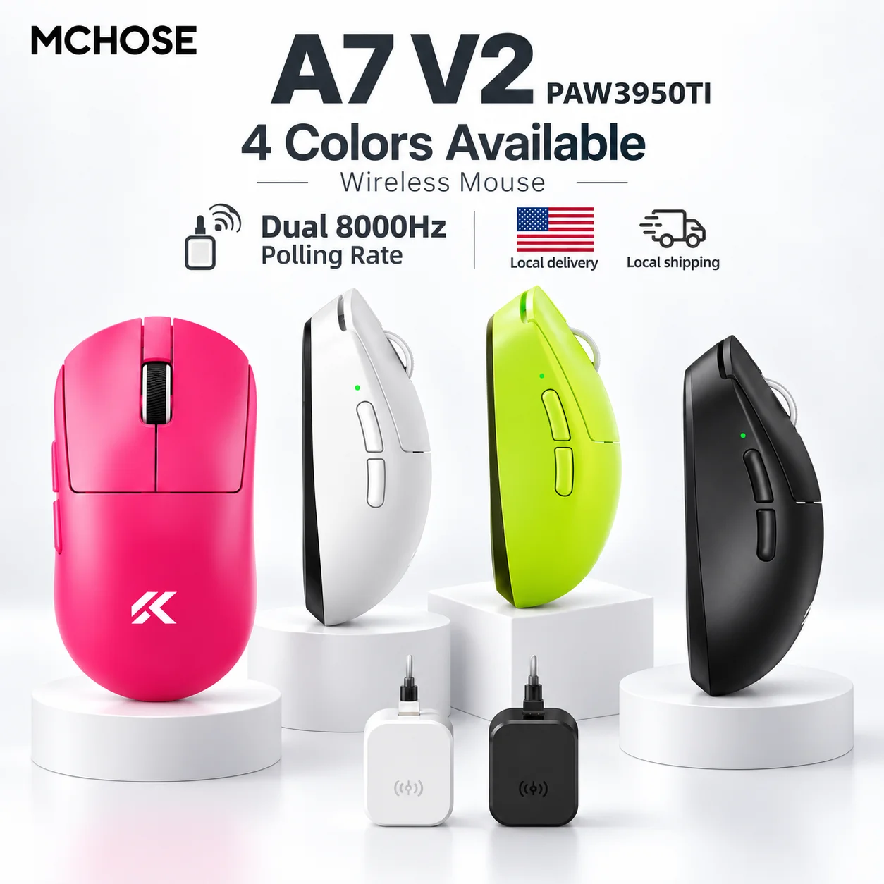 Lightweight Wireless Gaming Mouse Super Glide - Image 1