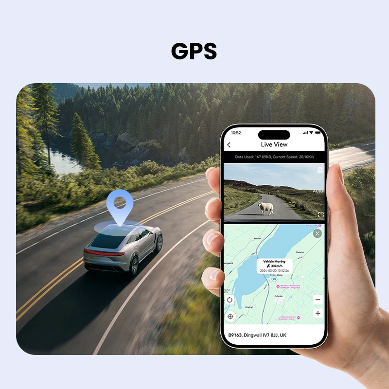 Pro Dash Cam 5GHz WiFi GPS 24H Parking Monitor - Image 7
