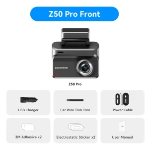 Pro Dash Cam 5GHz WiFi GPS 24H Parking Monitor - Thumbnail Image 11