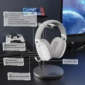 Ultra-Light Tri-Mode Gaming Headset - Thumbnail Image 7