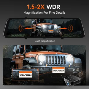 Rearview Dash Cam 12" IPS Screen - Thumbnail Image 4