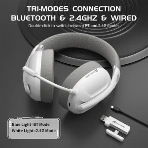 Ultra-Light Tri-Mode Gaming Headset - Thumbnail Image 2