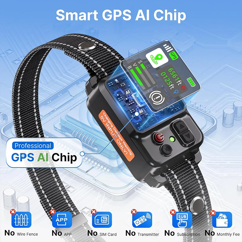 Pet GPS Wireless Electronic Fence Dog Fence - Image 3