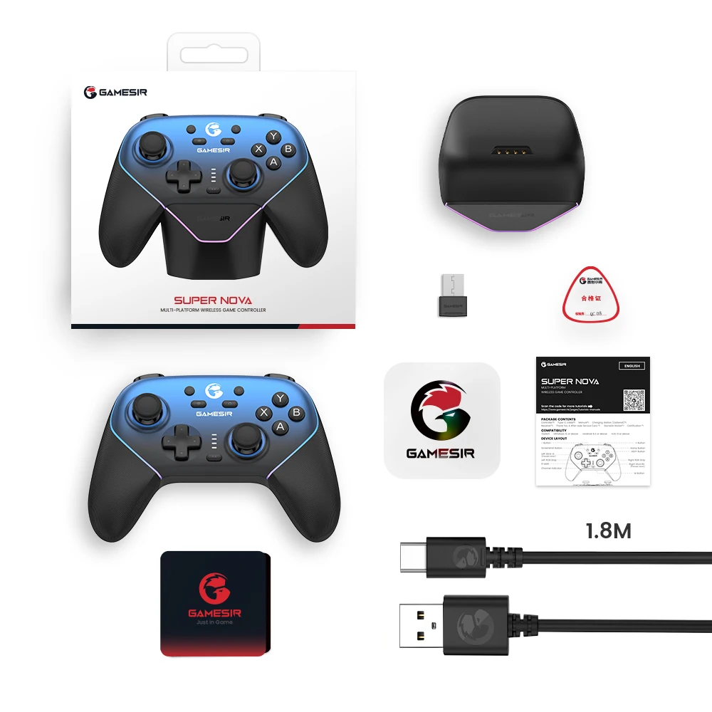 Wireless Gaming Controller for PC Hall Effect - Image 7