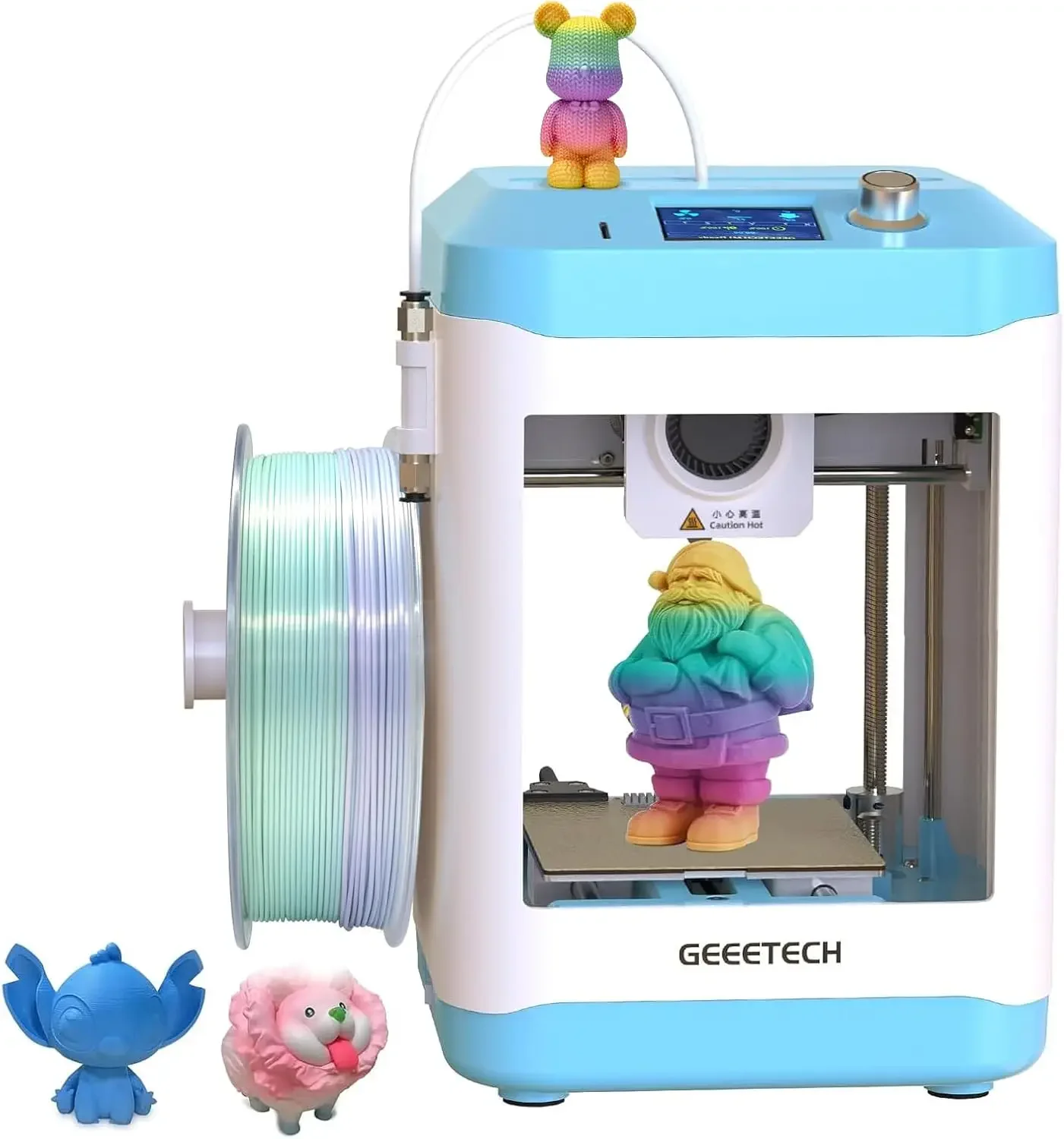 Mini 3D Printer for Kids and Beginners,Auto Leveling - Image 1