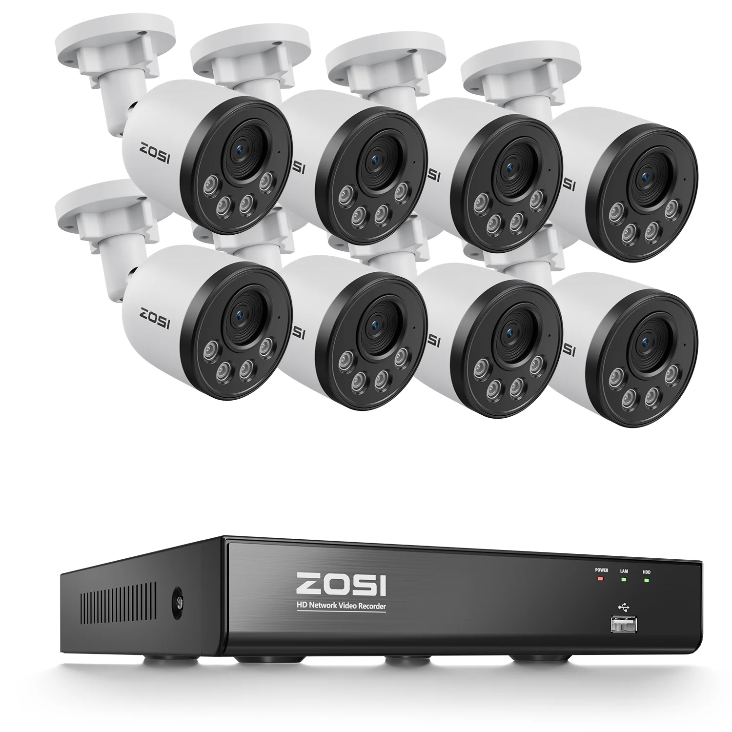Security Camera System 8MP Weatherproof 8CH CCTV - Image 1