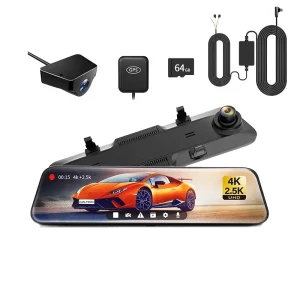 Rearview Dash Cam 12" IPS Screen - Thumbnail Image 8