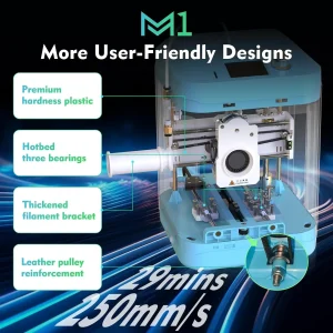 Mini 3D Printer for Kids and Beginners,Auto Leveling - Thumbnail Image 4