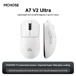 Lightweight Wireless Gaming Mouse Super Glide - Thumbnail Image 14