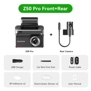 Pro Dash Cam 5GHz WiFi GPS 24H Parking Monitor - Thumbnail Image 9