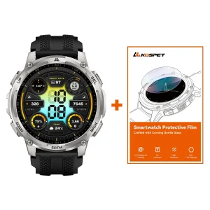Smartwatch Men’s Outdoor w Flashlight, Waterproof - Thumbnail Image 8